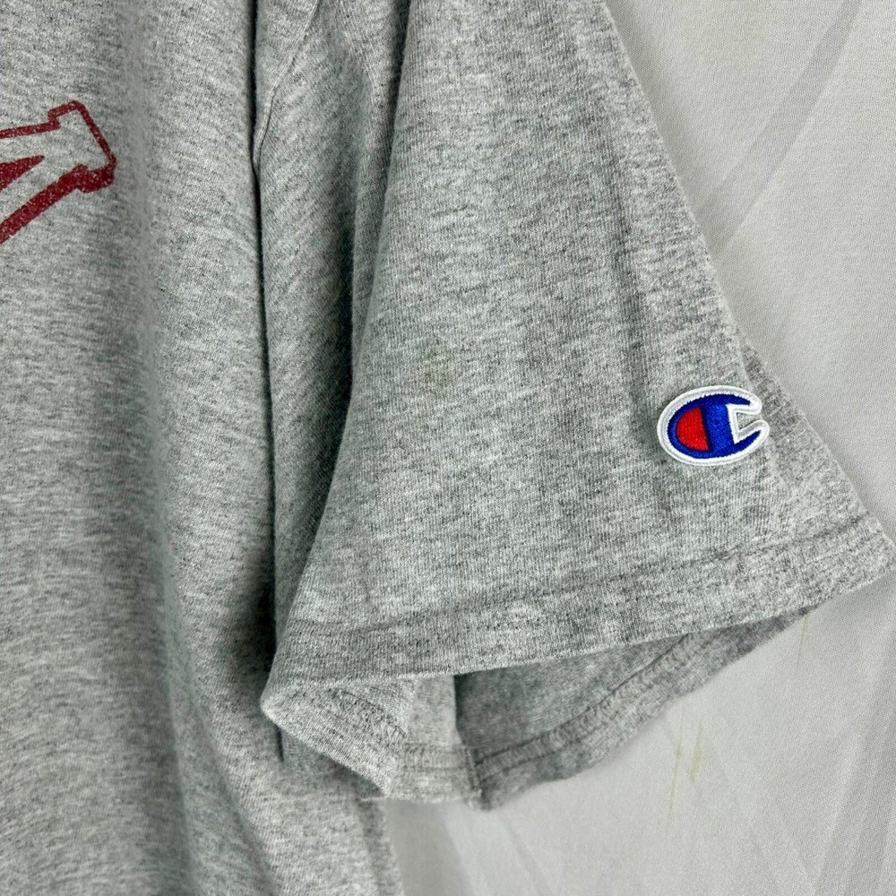 Champion Oklahoma University‎ OU Sooners Shirt Unisex 2XL Gray Short Sleeve - Picture 7 of 9